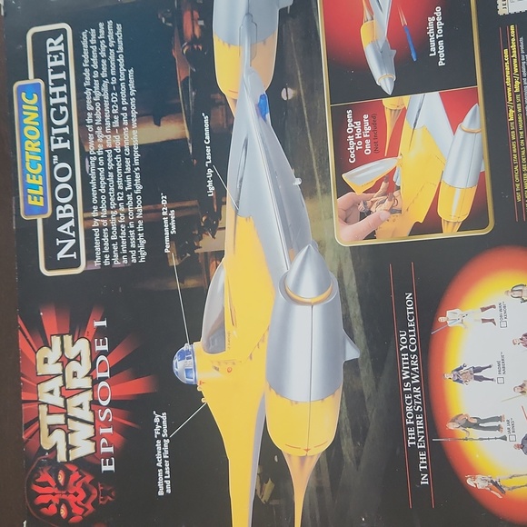 Star Wars Electronic Naboo Fighter - Picture 8 of 8